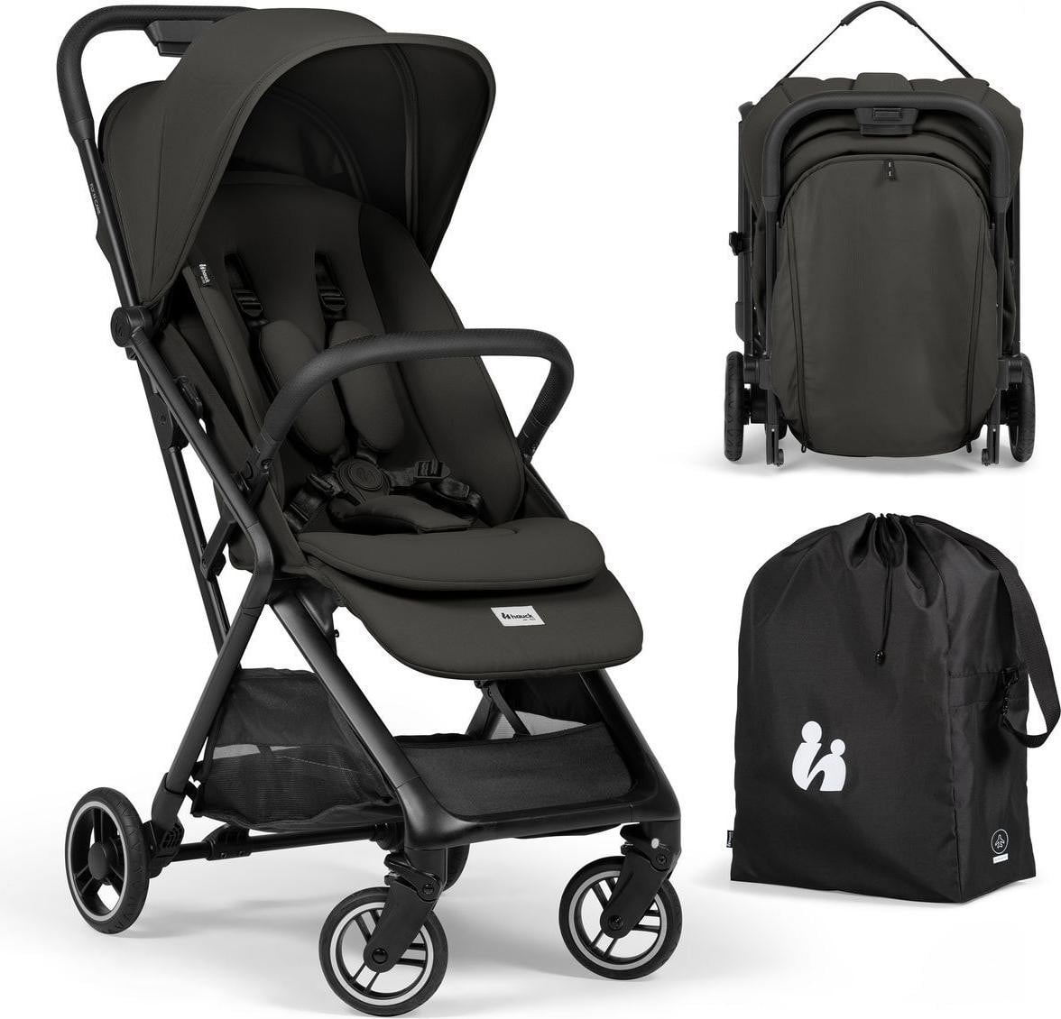 Hauck Fly N Care zonnekap voor kinderreisysteem, zwart