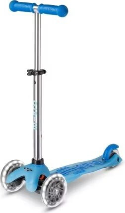 Micro Mobility Mini Micro Deluxe Glow LED Plus driewielige step voor kinderen