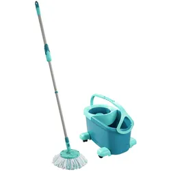 LEIFHEIT Clean Twist Mop Ergo mobile Wischsystem  für Fliesen- und Steinböden