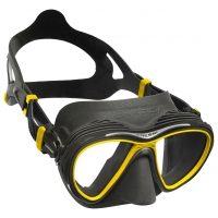 Cressi Tauchmaske Quantum - Farbe: BLACK/YELLOW
