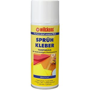 Wilckens Sprühkleber 16103600140, 400ml, ablösbar, transparent