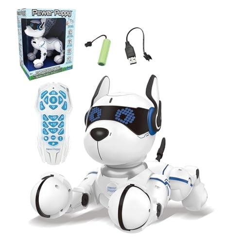 Lexibook Power Puppy DOG01LXB Trainingsrobot met afstandsbediening en gebarenbesturing