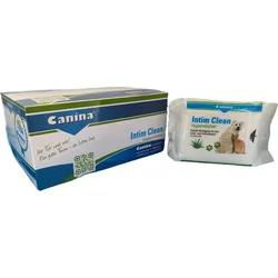 4 x 25 Stück Canina Intim Clean Hygienetücher