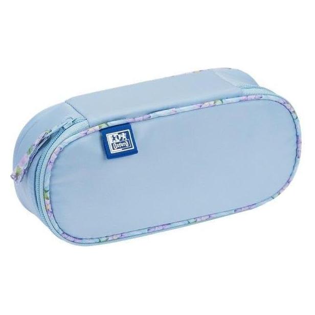 Oxford Flowers Federmäppchen mit Klappe blau (57344067)