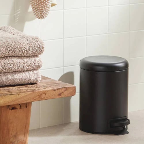 NOUS Living pedaalemmer 3L - mat zwart