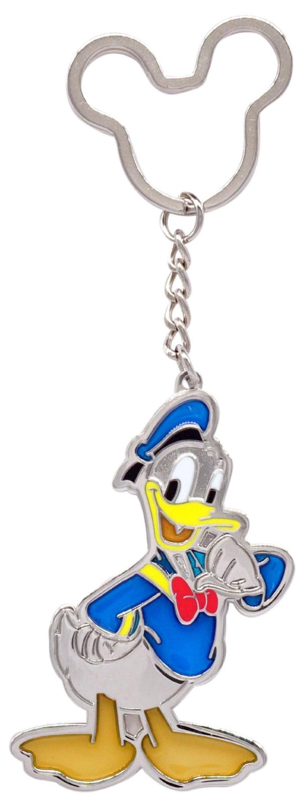 Disney metalen sleutelhanger Donald Duck Monogram
