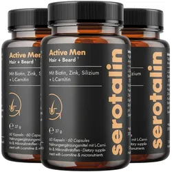 serotalin Active Men Hair & Beard1 - 3 x 60 Kapseln