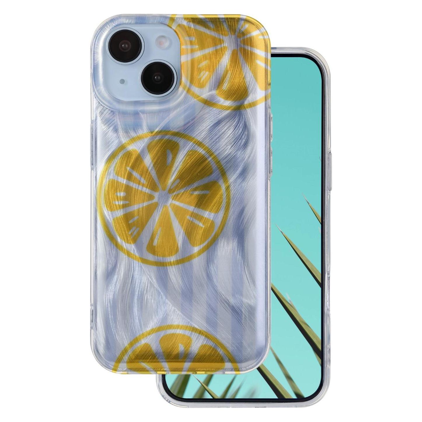 OEM Ultra Trendy Summer case for iPhone 13 6,1" lemon (Apple iPhone 13) (71307927)