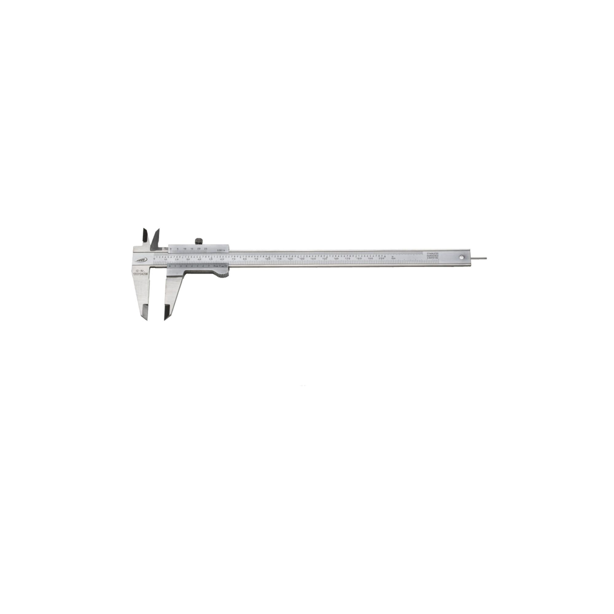 Helios Preisser Taschenmessschieber Chr 4-fach Messbereich 0 - 200 mm ; Helios-Preisser (19650516)