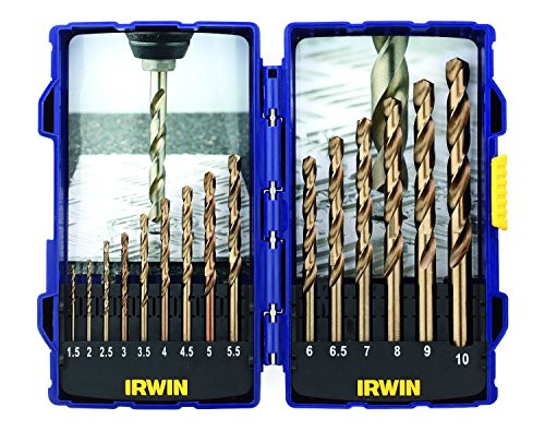 Irwin HSS Cobalt borenset 15-delig, 1.5 tot 10mm
