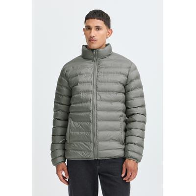 Steppjacke BLEND "BHFICCO HEATED JKT", Herren, Gr. 3XL, grau (gray matter), Web, Obermaterial: 100% Polyester, unifarben, regular fit normal, elastischer Bund, Jacken Steppjacke, Kunstfaser, regular fit