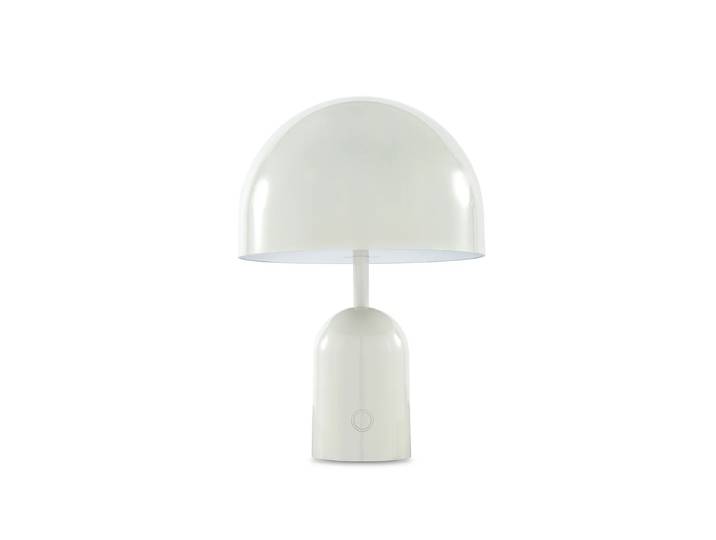 Tom Dixon - Bell LED Tischleuchte mit Akku, grau