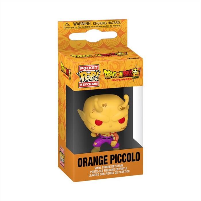 FUNKO Pop Portachiavi: Dragonballsuper- Piccolo Arancio-multicolore