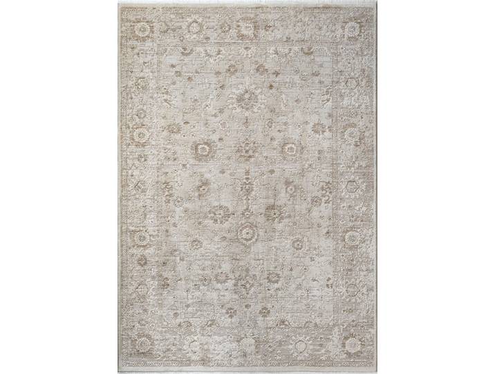 Tapis salon design vintage, beige, 120 x 160 cm