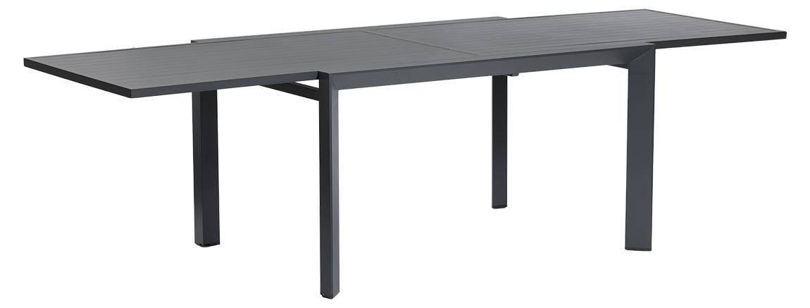 Ausziehbarer Gartentisch für 6-10 Personen aus Aluminium