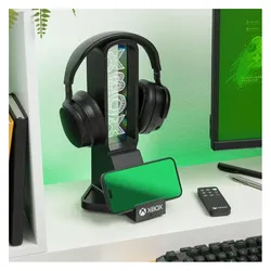Paladone Products XBOX Desk Headphone Stand With Light, Kopfhörerständer, Mehrfarbig
