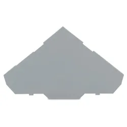 Wago 280-319 Abschluss- und Zwischenplatte,1 mm dick,für Dreistockklemmen,grau 280319  - 25 Stück