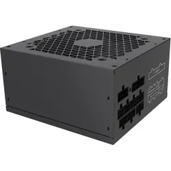 Gembird CCC-PSUGOLD-750W Netzteil Fornax Power 750W aktiv PFC 12cm Lüfter 80+Gold (750 W), PC Netzteil, Schwarz