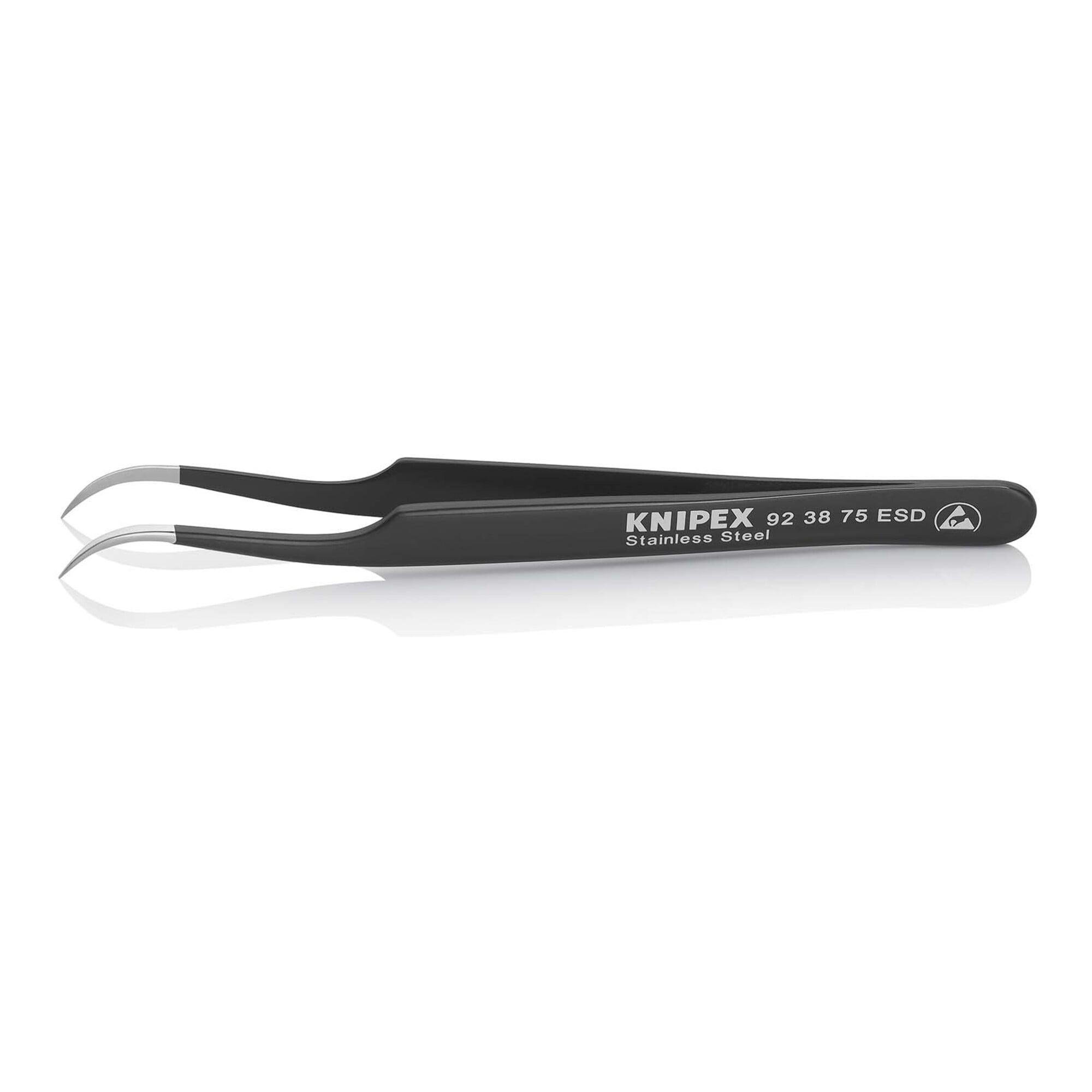KNIPEX 92 38 75 ESD Universalpinzette ESD Glatt 118 mm)