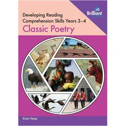 Developing Reading Comprehension Skills Years 3-4: Classic Children's Poetry, Schulbücher von Kate Heap