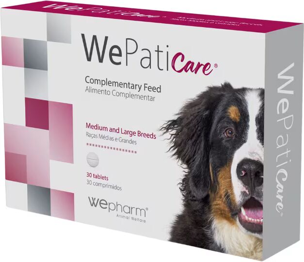 Wepharm WePatiCare Raças Médias e Grandes 30 comprimidos