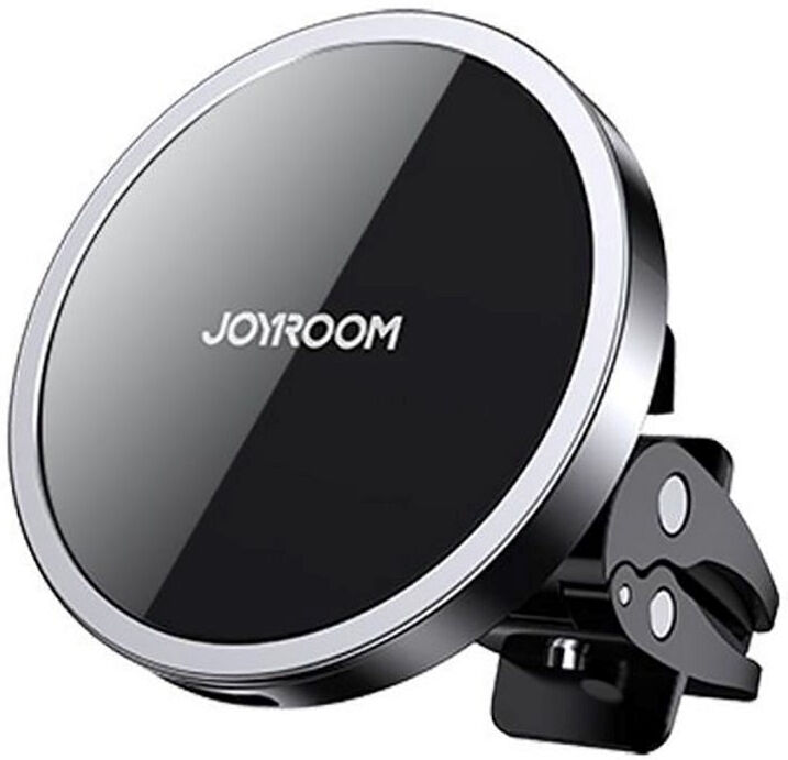 Joyroom Magnetic Bilholder m. Trådløs Oplader- MagSafe Kompatibel - Sort