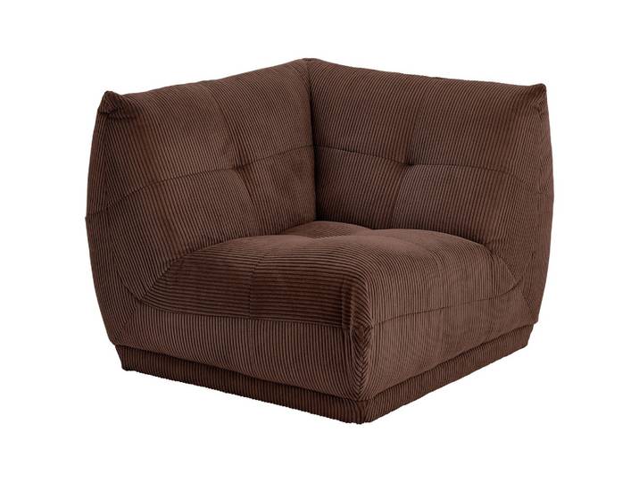 Modul Sofa Giselle Ecke Braun