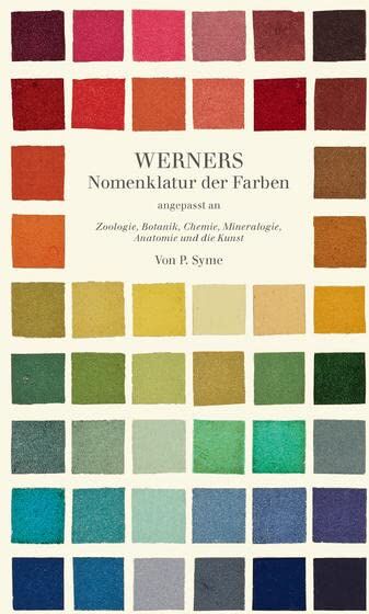 Patrick Syme - Werners Nomenklatur der Farben: Angepasst an Zoologie, Botanik, Chemie, Mineralogie, Anatomie und die Kunst. - Preis vom 19.10.2026 19:33:35 h