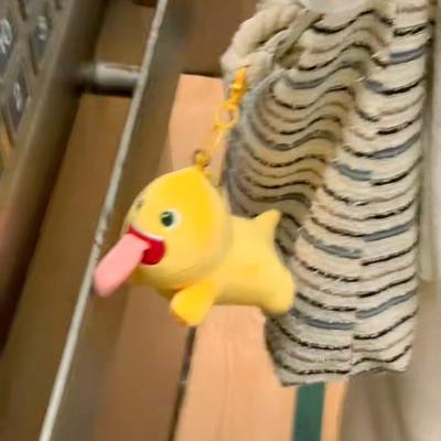 Smart Shopping Spot Magnetic Suction Plush Dinosaur Toys, Big Tongue Fun Pendant, Cute Key Bag Plush Doll For Children & Gifts 1pcs