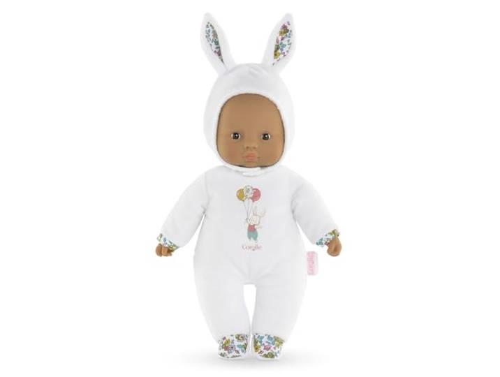 Corolle Doudou, Pti'Heart konijn wit, pop, 30 cm, vanaf 9 maanden, 9000100710