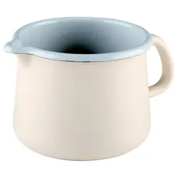 Riess Schnabeltopf Ø12cm 1,21L Avorio Emaille