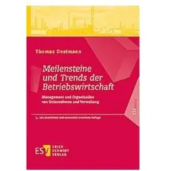 Deelmann:Meilensteine und Trends der Be, Fachbücher von Thomas Deelmann