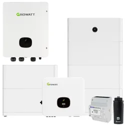 Growatt Set MOD 4KTL3-XH2 BP 4kW Hybrid-Wechselrichter + 25kWh APX Speicher + Backup Box