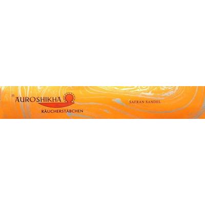 Räucherstäbchen Auroshikha 'Safran Sandel' 10g