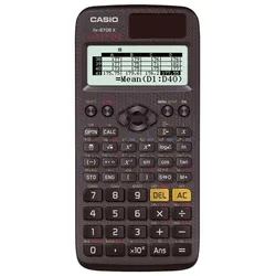 Casio, Taschenrechner, FX-87DE X (Batteriebetrieb, Solarenergie)