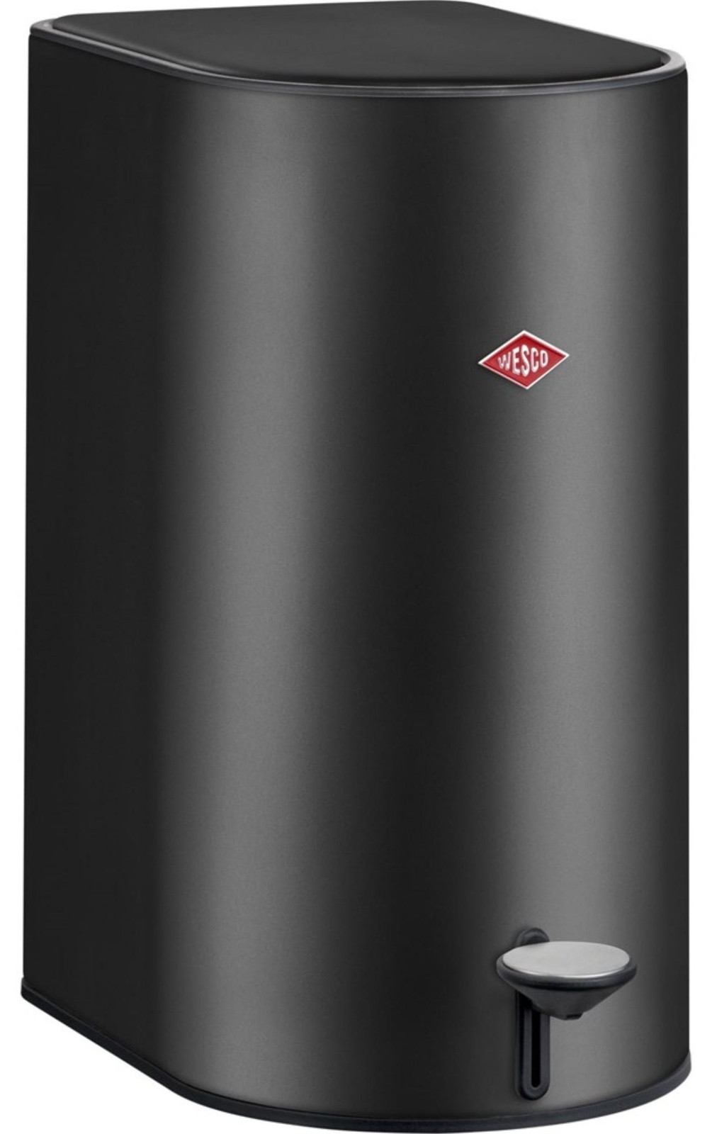 Wesco Vuilnisbak Step Boy, zwart mat, 9 liter