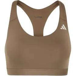 adidas OPT ESS BH Damen | Gr. L | braun - braun