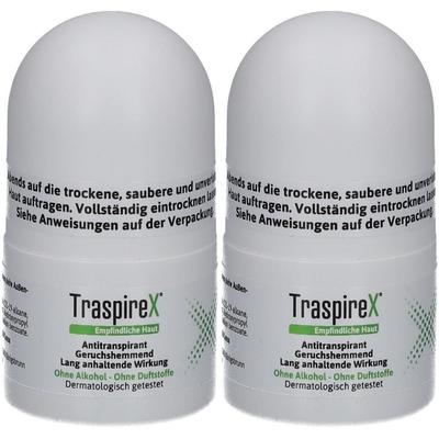 Traspirex f.empfindliche Haut Deo-Roller 2x 2x20 ml Körperpflege