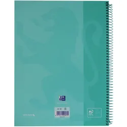 4x Oxford, Heft + Block, European Book (A4+, Kariert, Harter Einband)