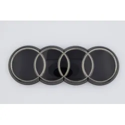 Original Audi Ringe Front schwarz