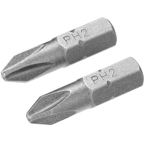 Philips PH2 25mm schroevendraader bit met 2 puntjes
