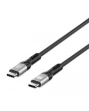 Manhattan USB4 USB-C Stecker/Stecker Kabel 240W 40G 8K 1m Digital/Daten 1 m (356374)