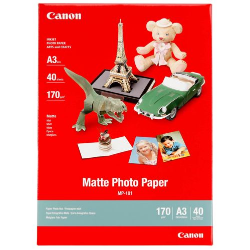 Canon MP 101 A 3, 40 Blatt Fotopapier matt 170 g