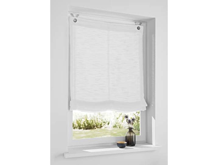Kutti Store Bateau Celtic Moderne á œillets Semi-Transparent crème 80 x 140 cm (L x H)