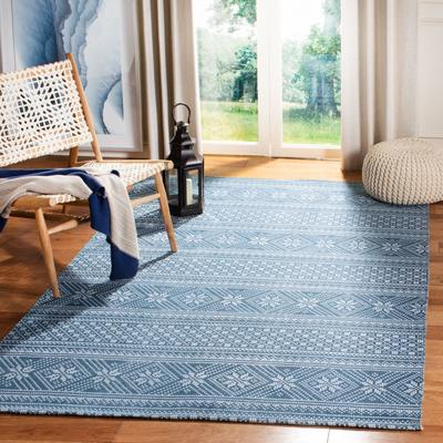 SAFAVIEH Handmade Cedar Brook Genoveva Modern Cotton Rug