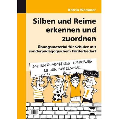 Silben und Reime erkennen und zuordnen, Zubehör von Katrin Wemmer, Persen Verlag in der AAP Lehrerwelt GmbH, 978-3-403-21028-3