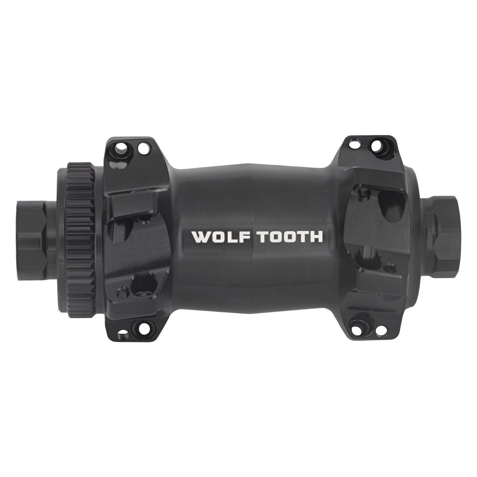 Wolf Tooth Road Disc Centerlock Nabe VR, Straight-Pull, 100x12mm, 24 L., black (Scheibenbremse Center Lock) (77316087)