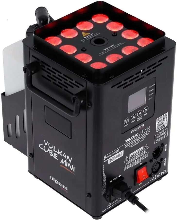 Macchina del fumo Algam Lighting 18700328 VULKAN Cube Mini Black