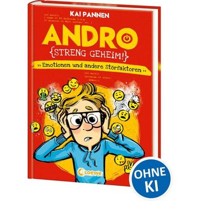 Andro, streng geheim! (Band 2) - Emotionen und andere Störfaktoren, Gebundene Ausgabe von Kai Pannen, Loewe, 978-3-7432-0983-1