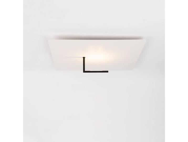 s.luce Led-Wand-/Deckenlampe Edge Weiß 62x62cm, Metall, Rund,Rund, LED integrated, 62x16x62 cm, Lampen & Leuchten, LED Beleuchtung, LED-Deckenleuchten